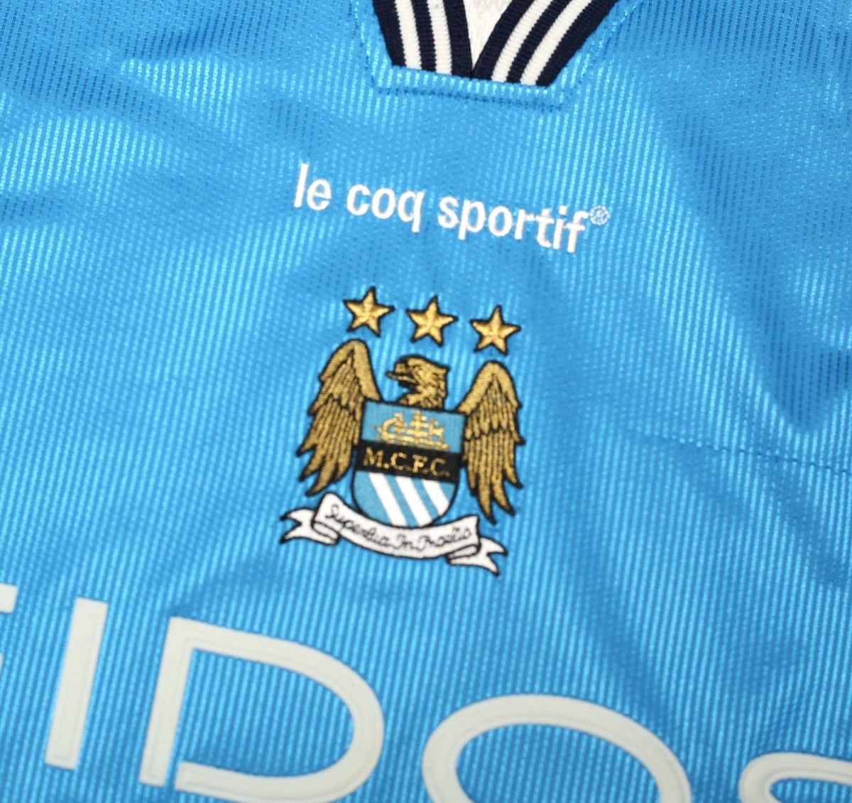 1999/01 HAALAND #15 Manchester City Vintage LCS Home Football Shirt (XL) 46/48