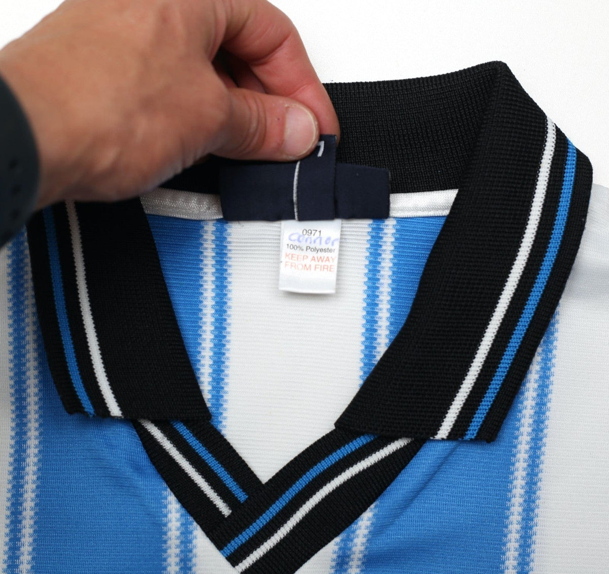 1999/01 HUDDERSFIELD TOWN Vintage Mitre Home Football Shirt (L)