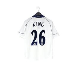 1999/01 KING #26 Tottenham Hotspur Vintage adidas Home Football Shirt (S)