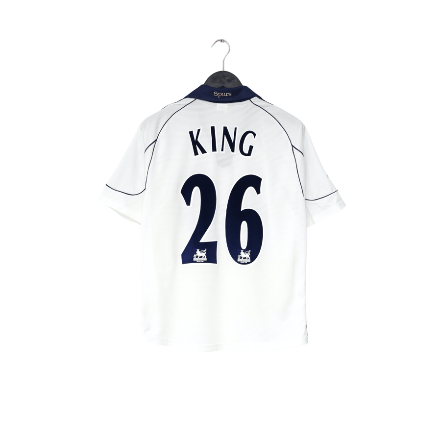 1999/01 KING #26 Tottenham Hotspur Vintage adidas Home Football Shirt (S)