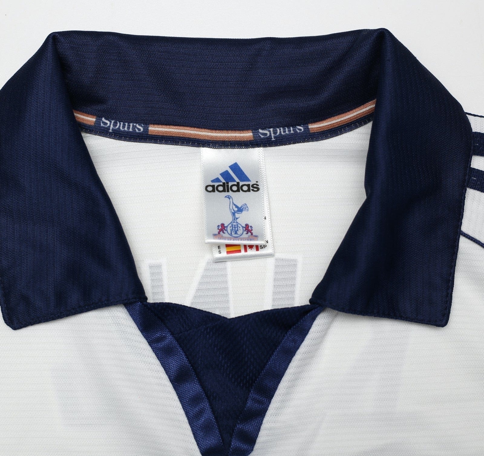 1999/01 KING #26 Tottenham Hotspur Vintage adidas Home Football Shirt (S)