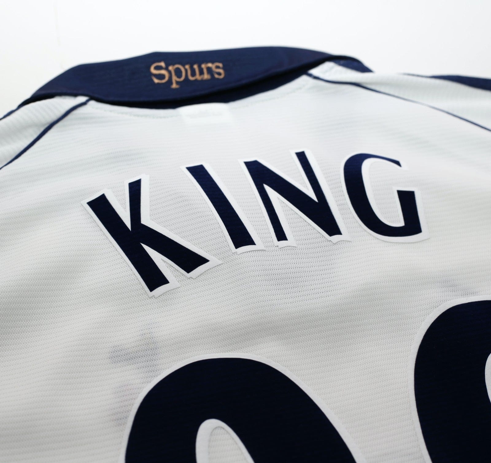 1999/01 KING #26 Tottenham Hotspur Vintage adidas Home Football Shirt (S)