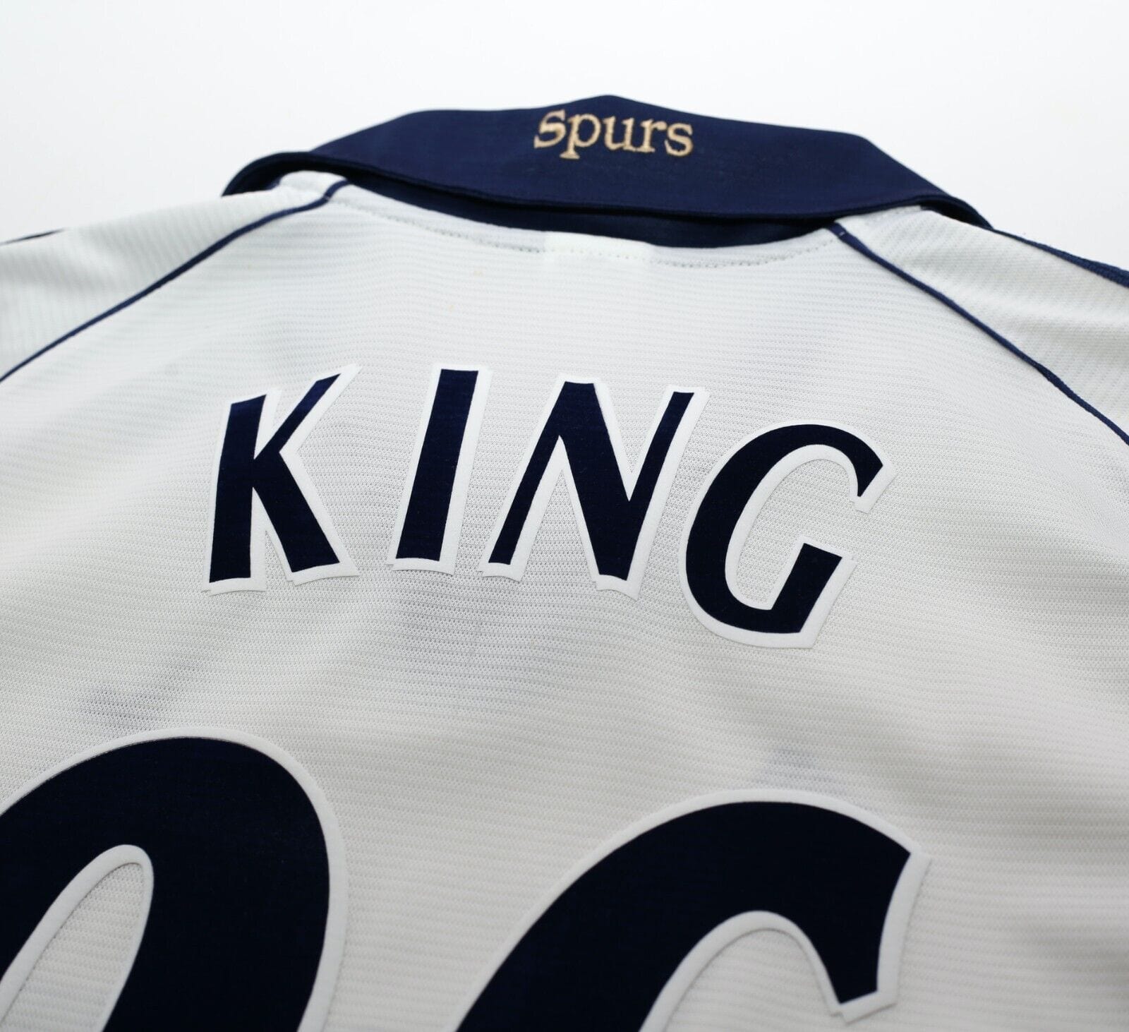 1999/01 KING #26 Tottenham Hotspur Vintage adidas Home Football Shirt (S)