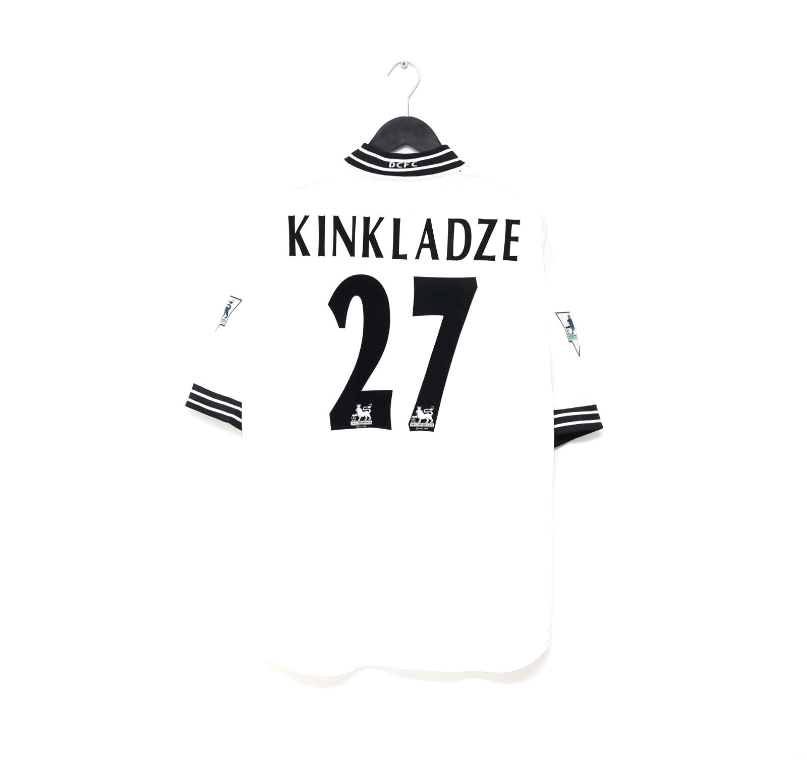 1999/01 KINKLADZE #27 Derby County Vintage PUMA Home Football Shirt (XL)