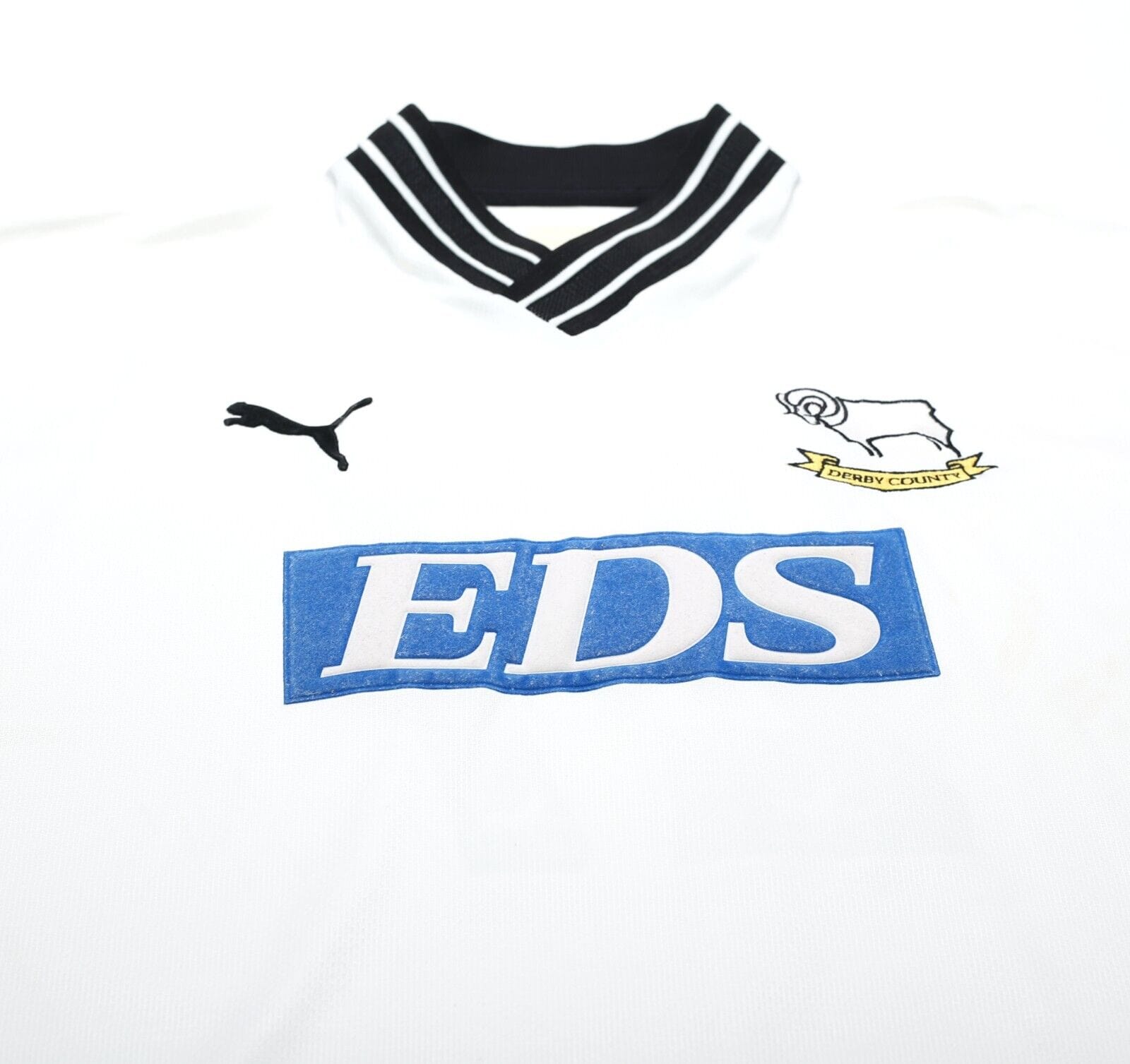 1999/01 KINKLADZE #27 Derby County Vintage PUMA Home Football Shirt (XL)