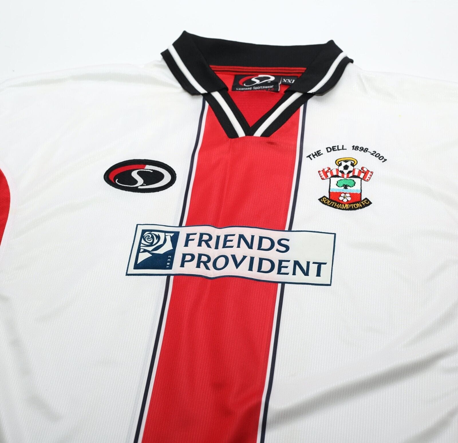 1999/01 LE TISSIER #7 Southampton Vintage SAINTS Home Football Shirt Jersey (XXL)