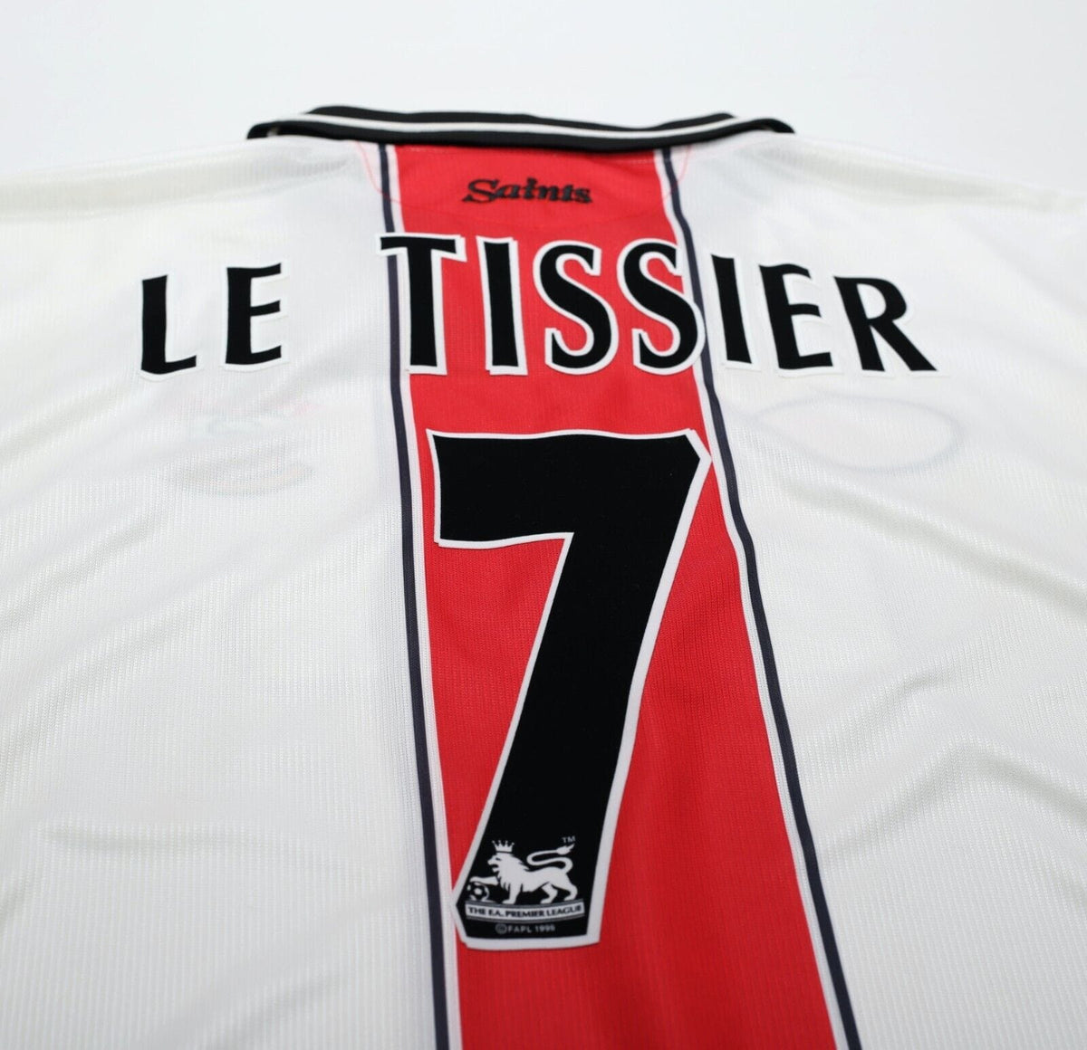 1999/01 LE TISSIER #7 Southampton Vintage SAINTS Home Football Shirt Jersey (XXL)