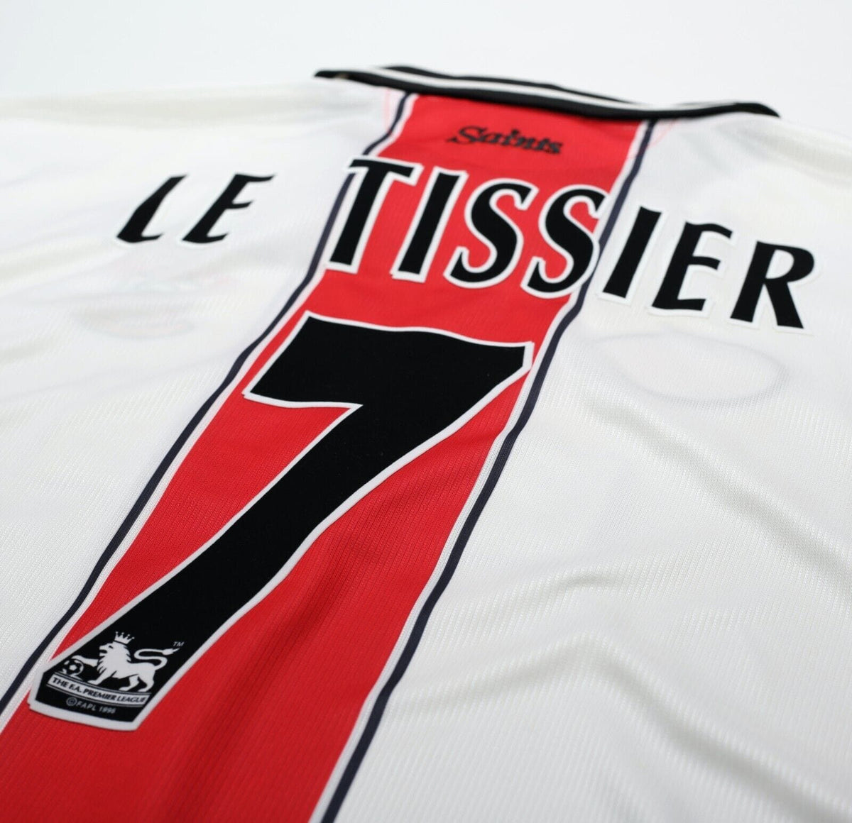 1999/01 LE TISSIER #7 Southampton Vintage SAINTS Home Football Shirt Jersey (XXL)