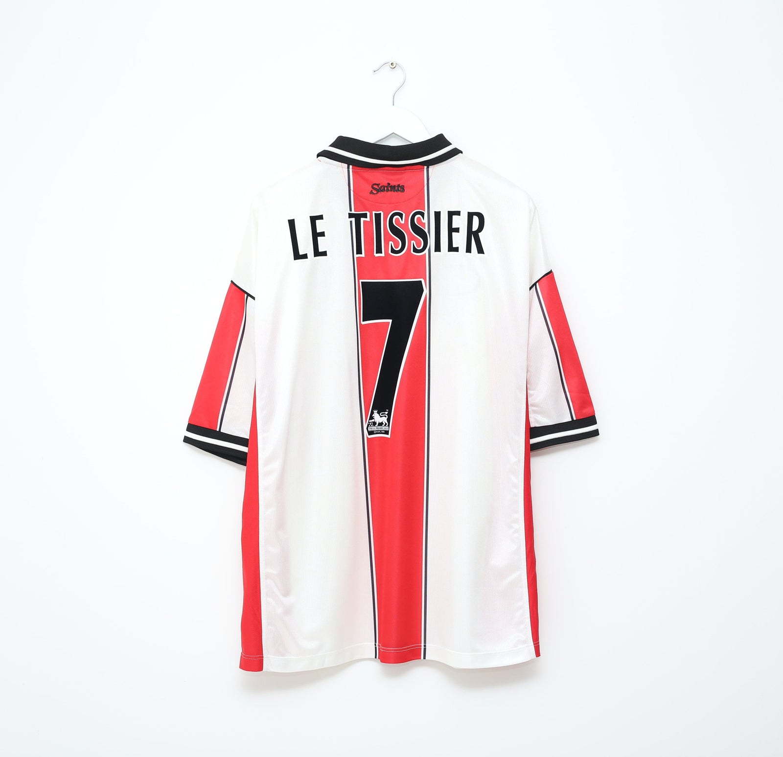 1999/01 LE TISSIER #7 Southampton Vintage SAINTS Home Football Shirt Jersey (XXL)
