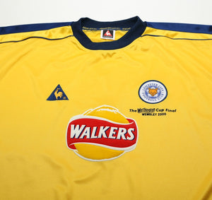1999/01 LEICESTER CITY Vintage LCS Away Worthington Cup Final Football Shirt XL
