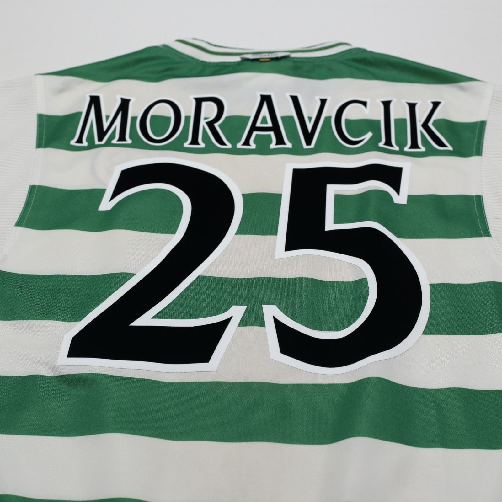 1999/01 Moravick #25 Celtic Vintage Umbro Home Football Shirt (M)