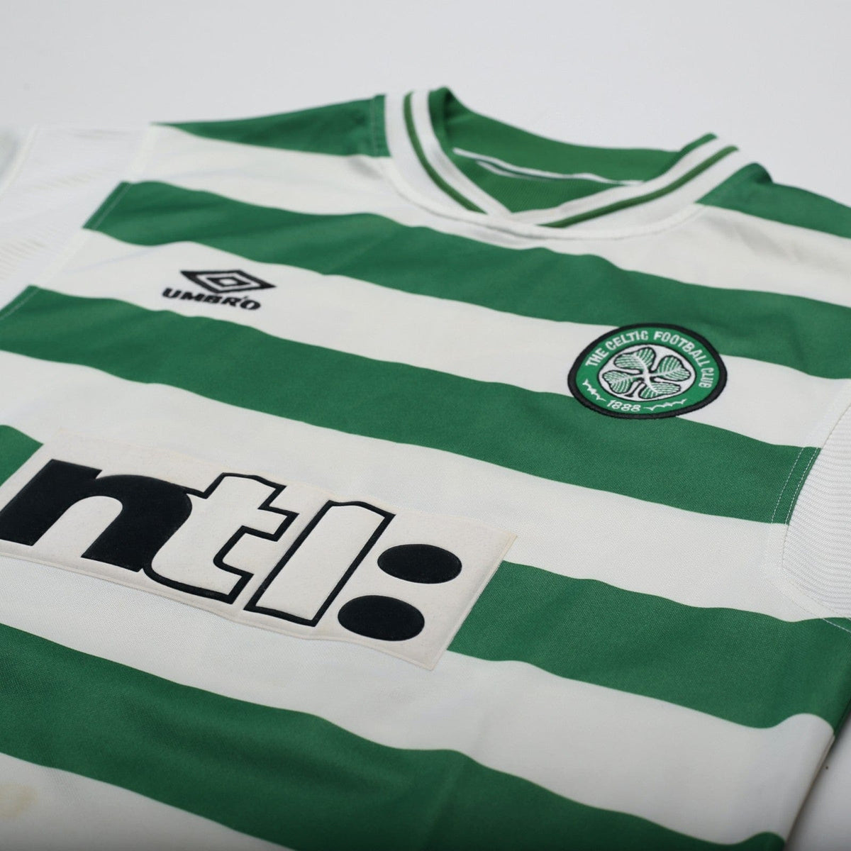 1999/01 Moravick #25 Celtic Vintage Umbro Home Football Shirt (M)