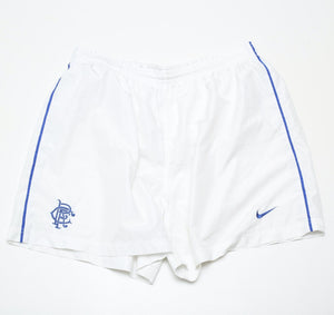 1999/01 RANGERS Vintage Nike Home Football Shorts (XL)
