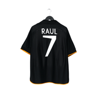 1999/01 Raul #7 Real Madrid Vintage Retro adidas Away Football Shirt (M)