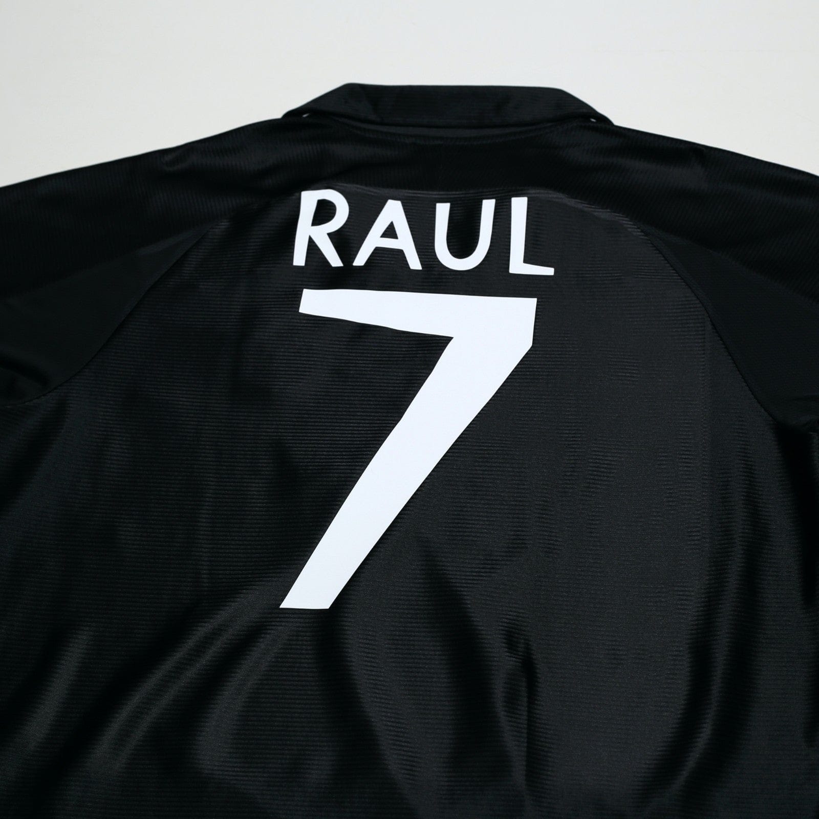 1999/01 Raul #7 Real Madrid Vintage Retro adidas Away Football Shirt (M)