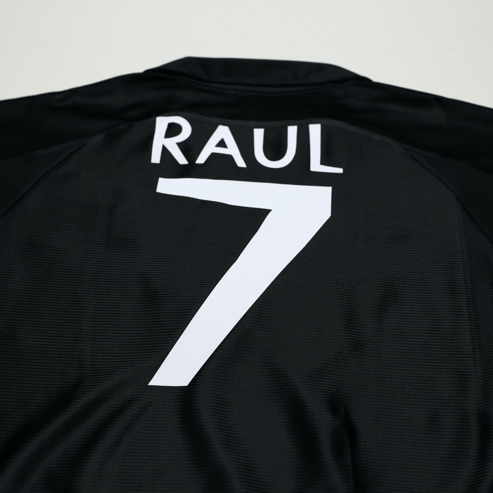 1999/01 Raul #7 Real Madrid Vintage Retro adidas Away Football Shirt (M)