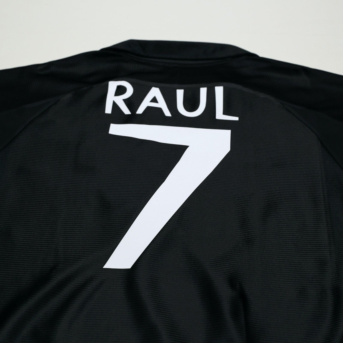 1999/01 Raul #7 Real Madrid Vintage Retro adidas Away Football Shirt (M)