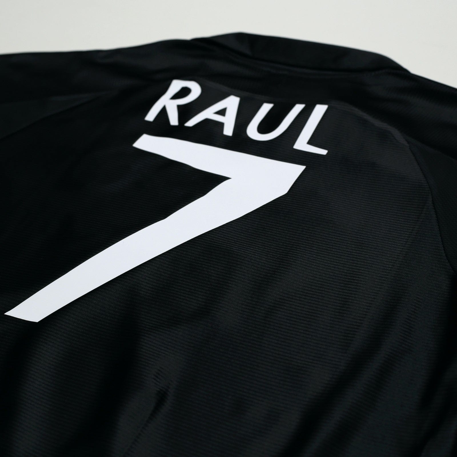 1999/01 Raul #7 Real Madrid Vintage Retro adidas Away Football Shirt (M)
