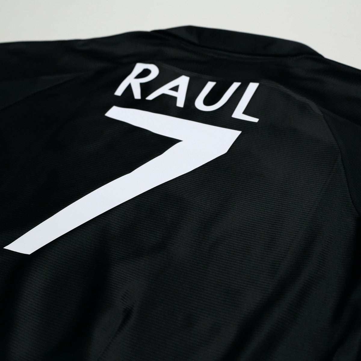 1999/01 Raul #7 Real Madrid Vintage Retro adidas Away Football Shirt (M)