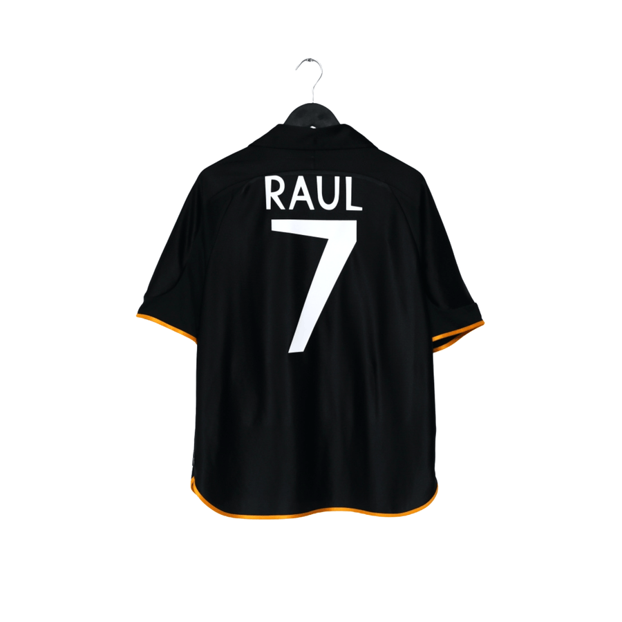 1999/01 Raul #7 Real Madrid Vintage Retro adidas Away Football Shirt (S/M)