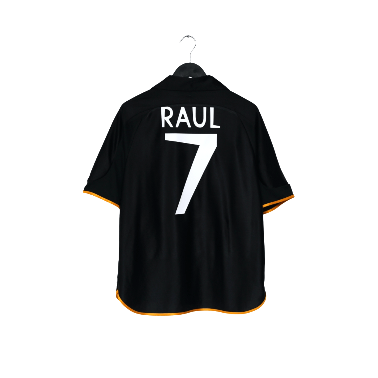 1999/01 Raul #7 Real Madrid Vintage Retro adidas Away Football Shirt (S/M)