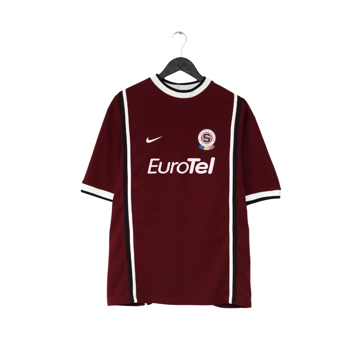 1999/01 ROSICKY #25 Sparta Prague Vintage Nike Home Football Shirt (L)