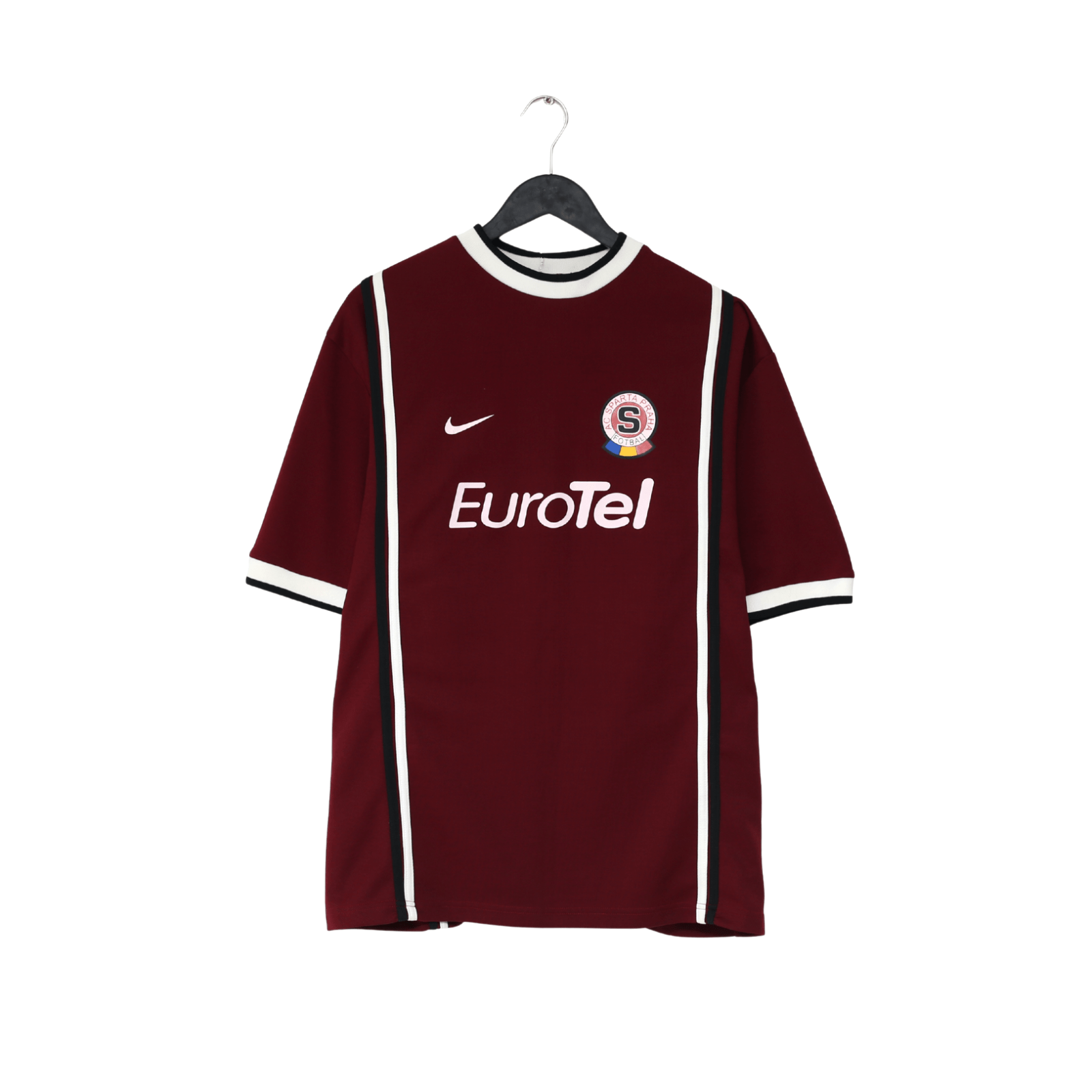 1999/01 ROSICKY #25 Sparta Prague Vintage Nike Home Football Shirt (L)