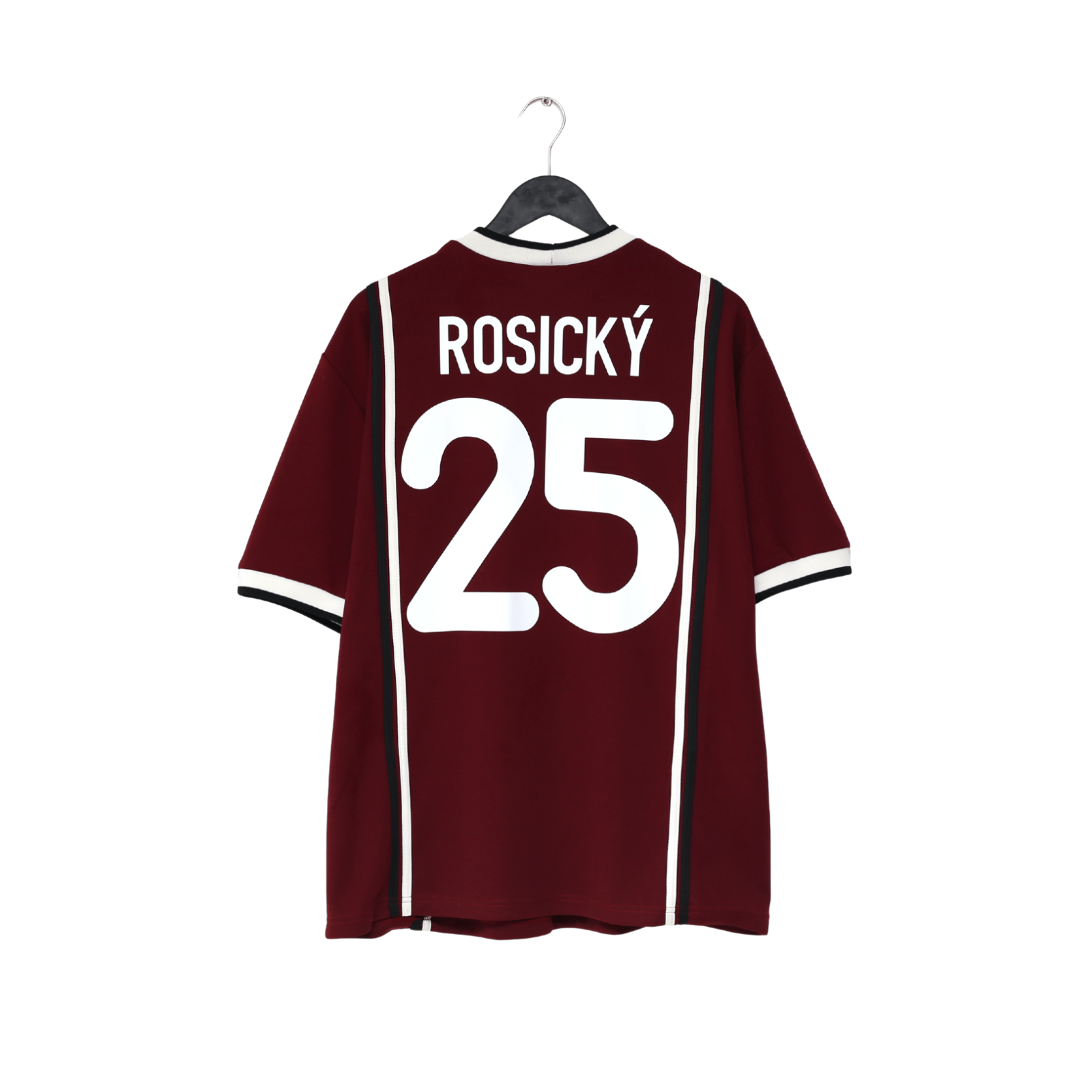 1999/01 ROSICKY #25 Sparta Prague Vintage Nike Home Football Shirt (L)
