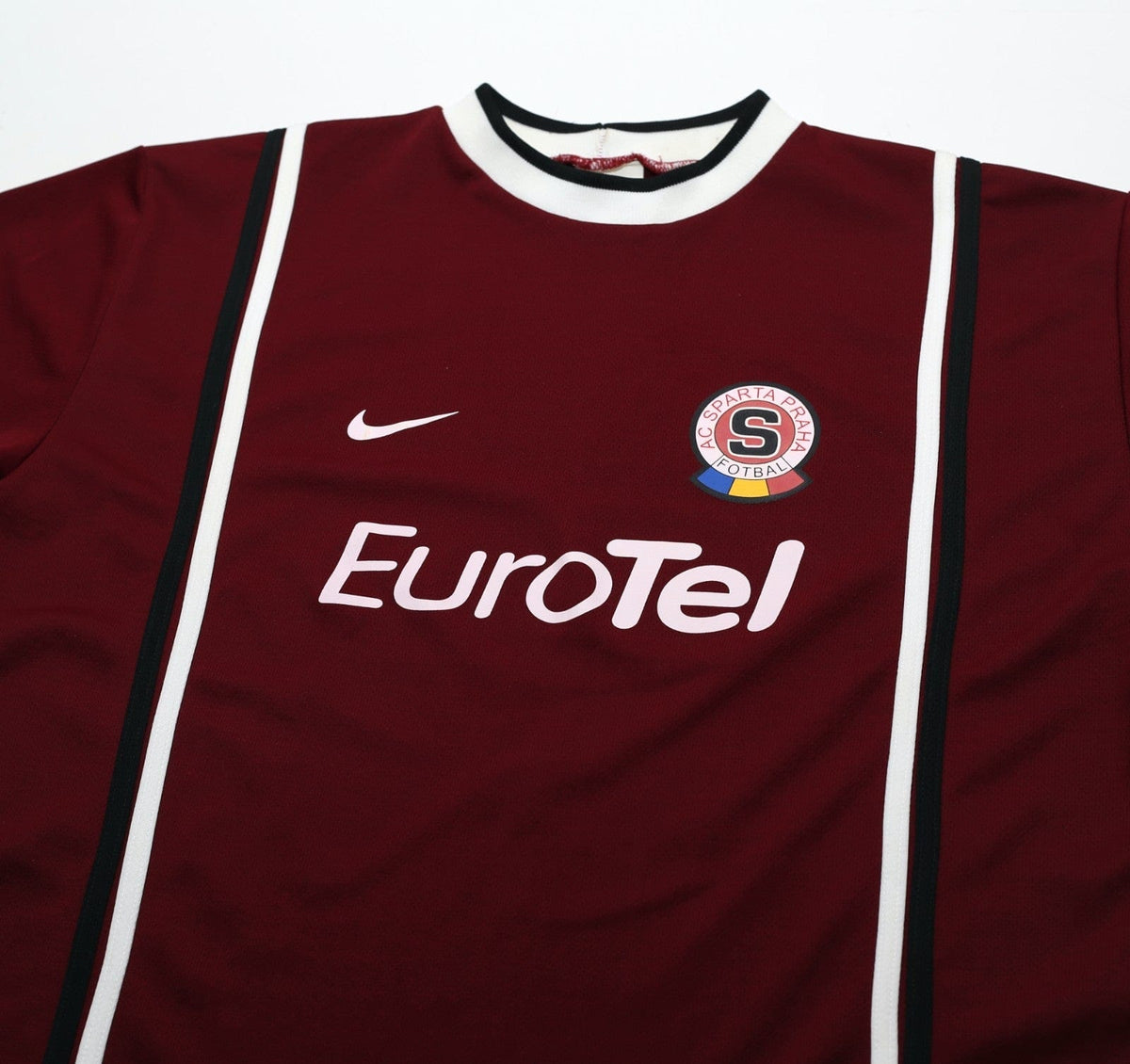 1999/01 ROSICKY #25 Sparta Prague Vintage Nike Home Football Shirt (L)