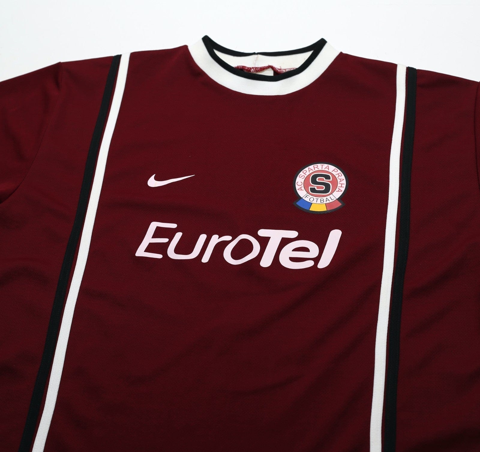 1999/01 ROSICKY #25 Sparta Prague Vintage Nike Home Football Shirt (L)