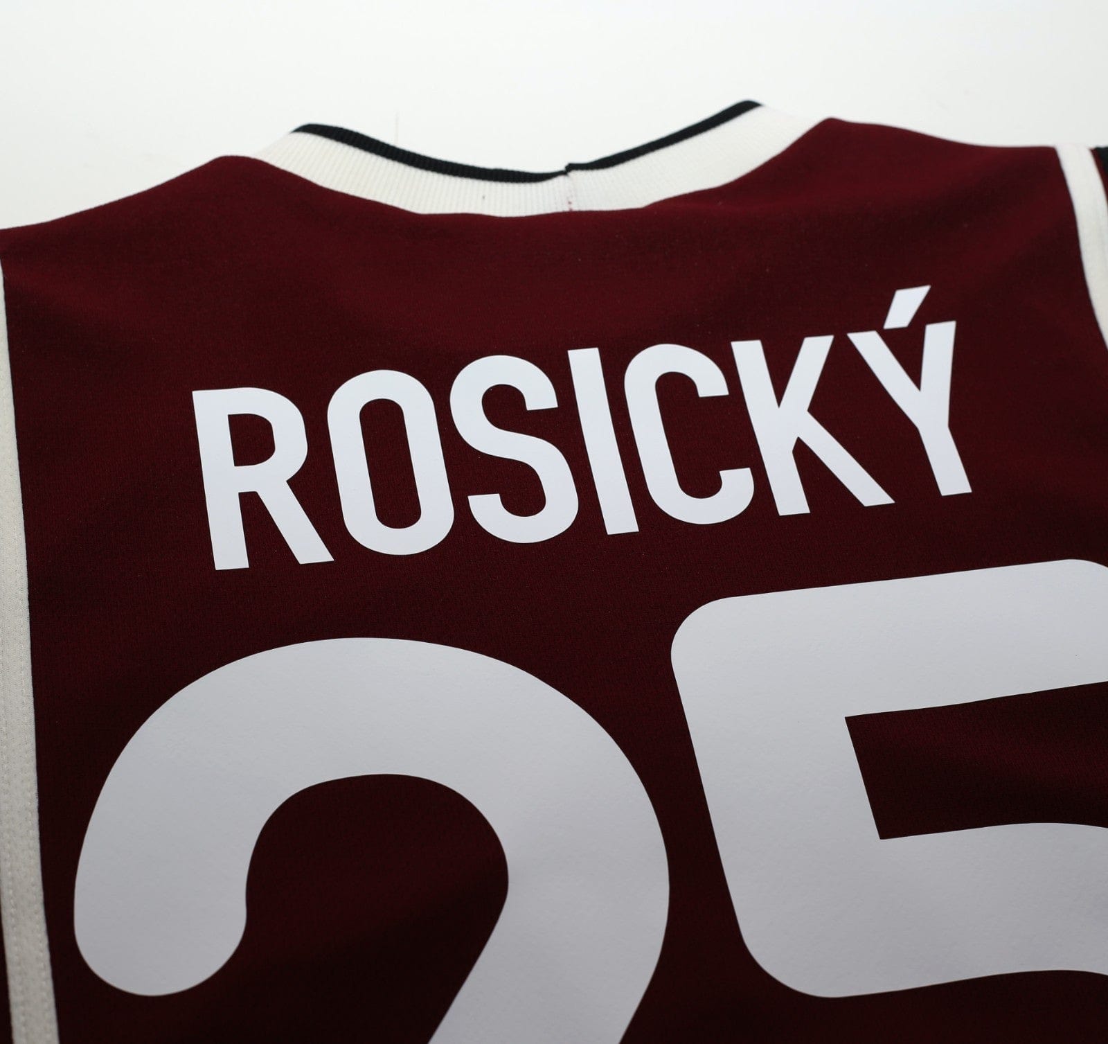 1999/01 ROSICKY #25 Sparta Prague Vintage Nike Home Football Shirt (L)