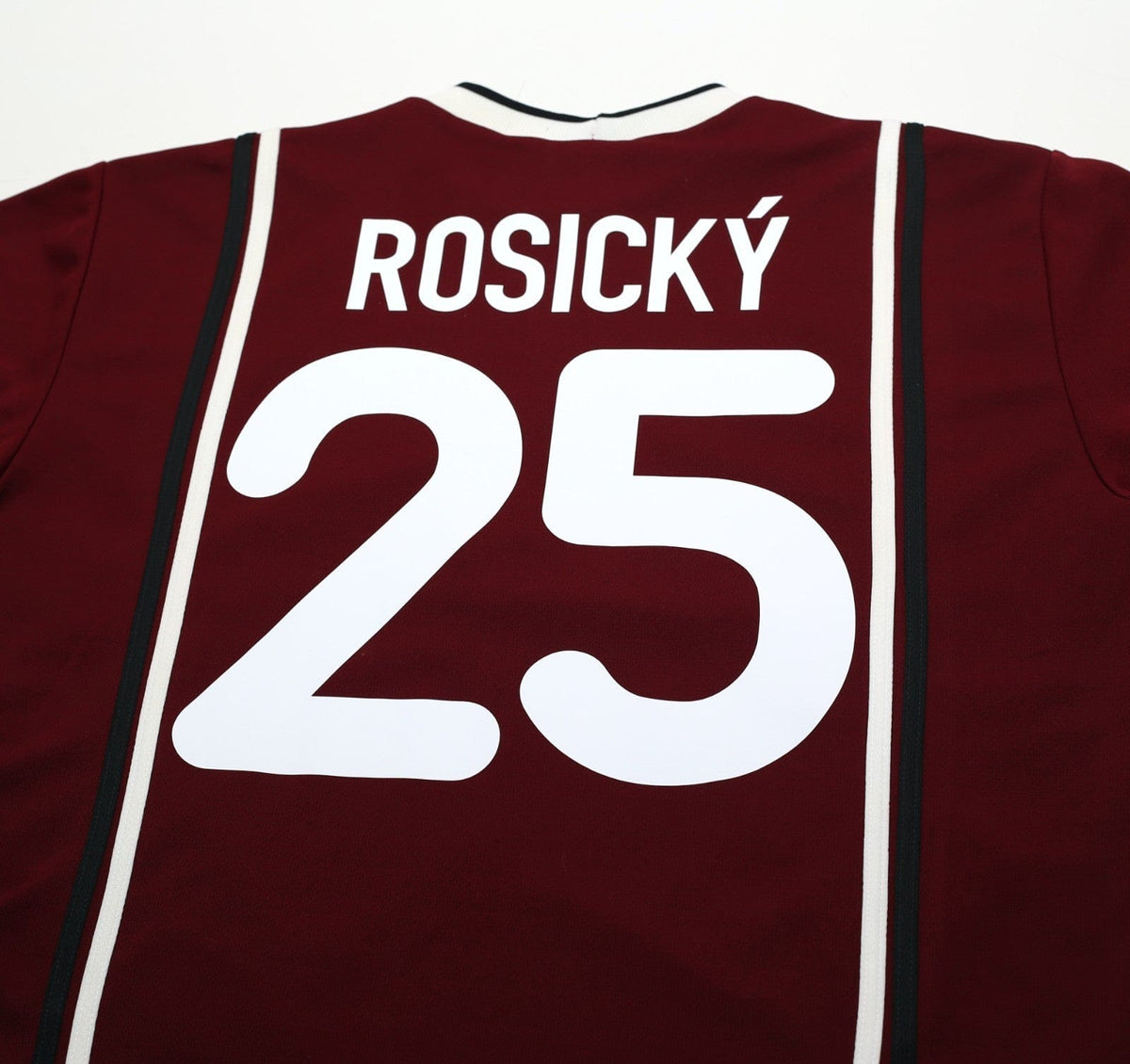 1999/01 ROSICKY #25 Sparta Prague Vintage Nike Home Football Shirt (L)