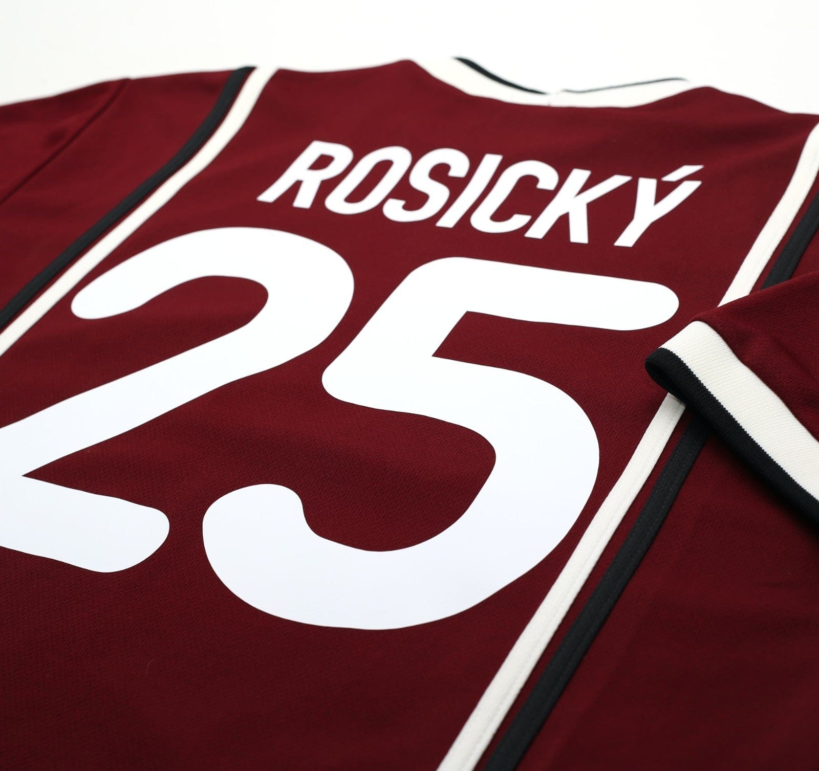 1999/01 ROSICKY #25 Sparta Prague Vintage Nike Home Football Shirt (L)