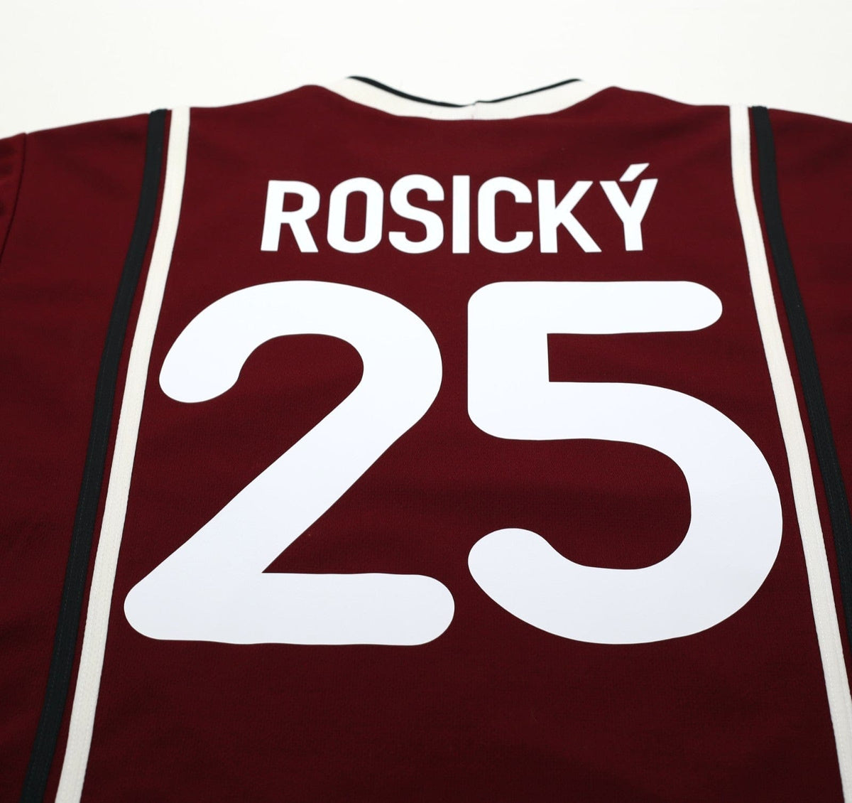 1999/01 ROSICKY #25 Sparta Prague Vintage Nike Home Football Shirt (L)