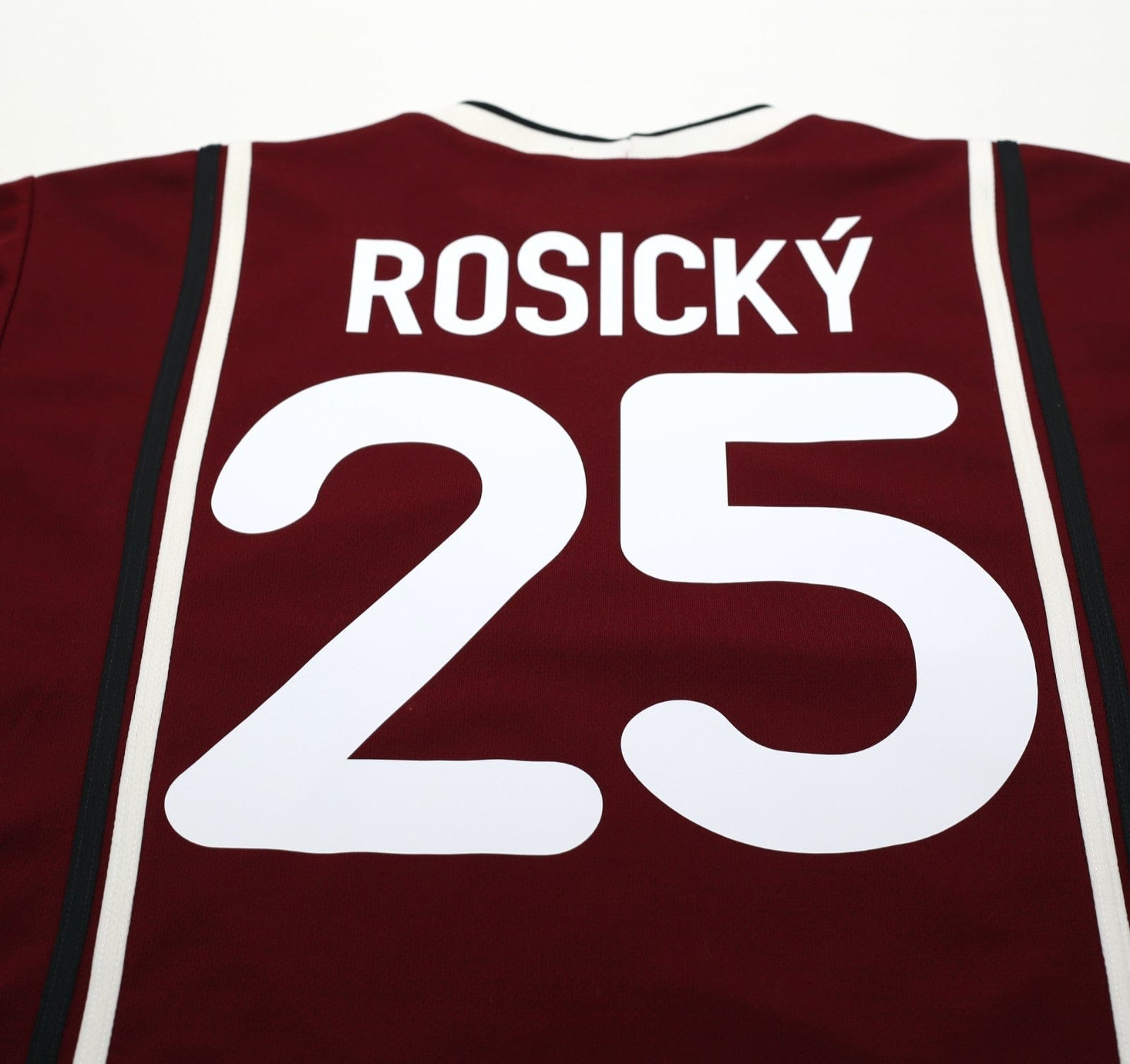 1999/01 ROSICKY #25 Sparta Prague Vintage Nike Home Football Shirt (L)