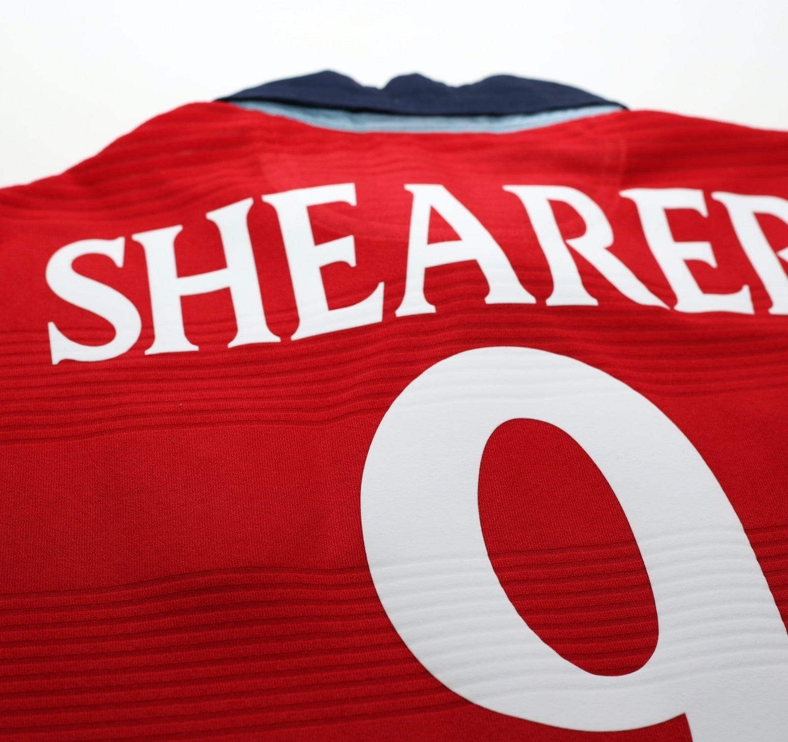 1999/01 SHEARER #9 England Vintage Umbro Away Football Shirt (L) Euro 2000