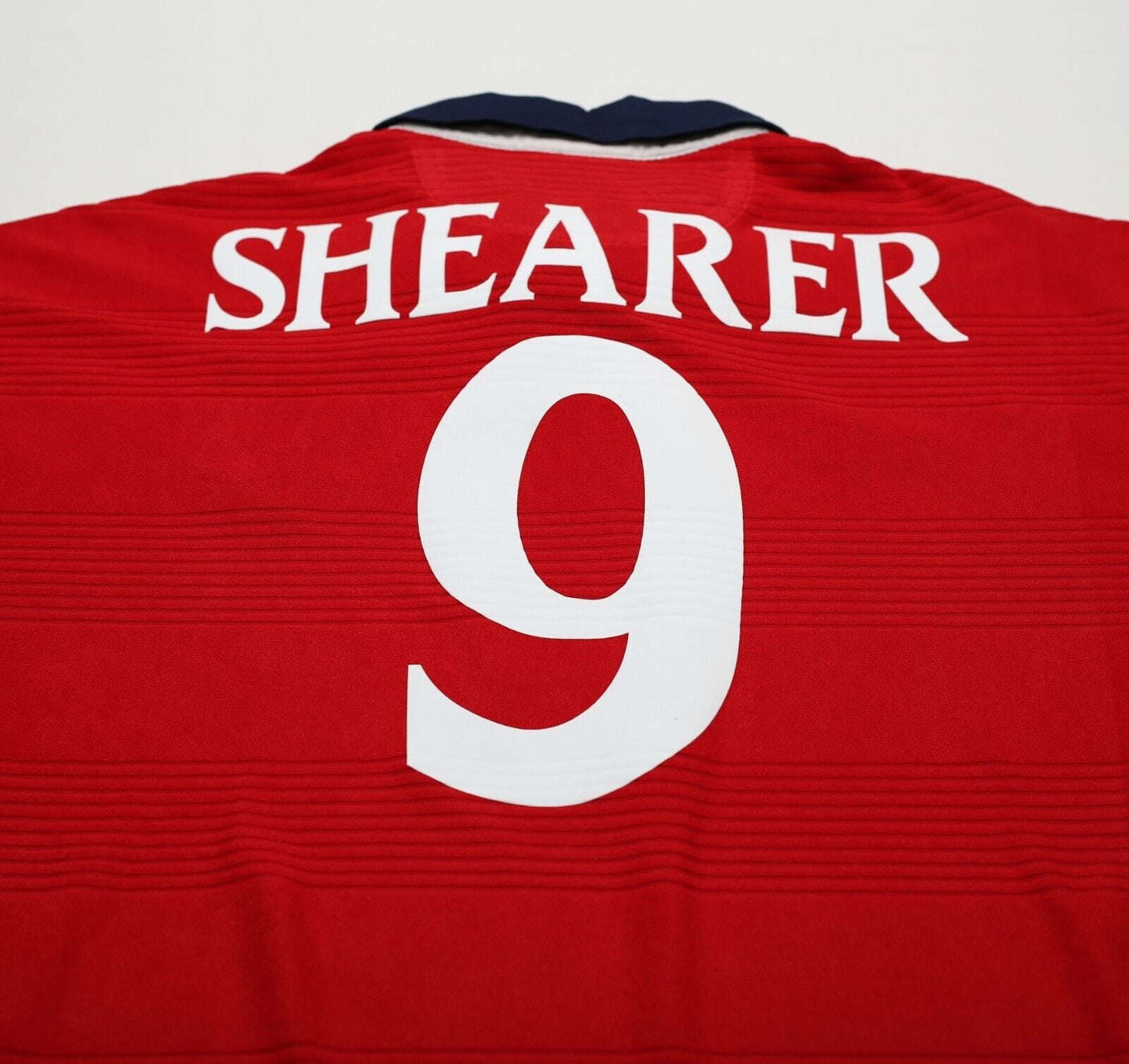 1999/01 SHEARER #9 England Vintage Umbro Away Football Shirt (XL) Euro 2000