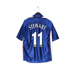 1999/01 STEWART #11 Ipswich Town Vintage PUNCH Home Football Shirt (L)