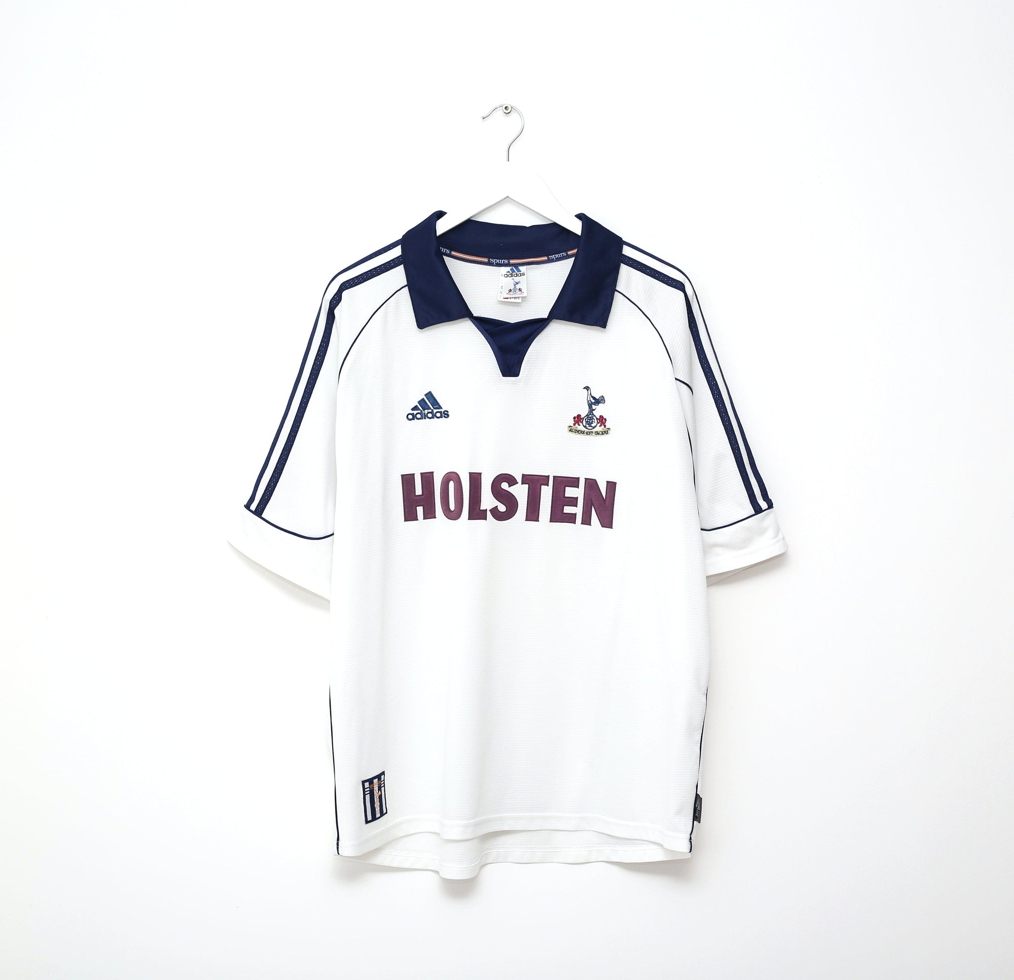 1999/01 TOTTENHAM HOTSPUR Vintage adidas Home Football Shirt (XL)