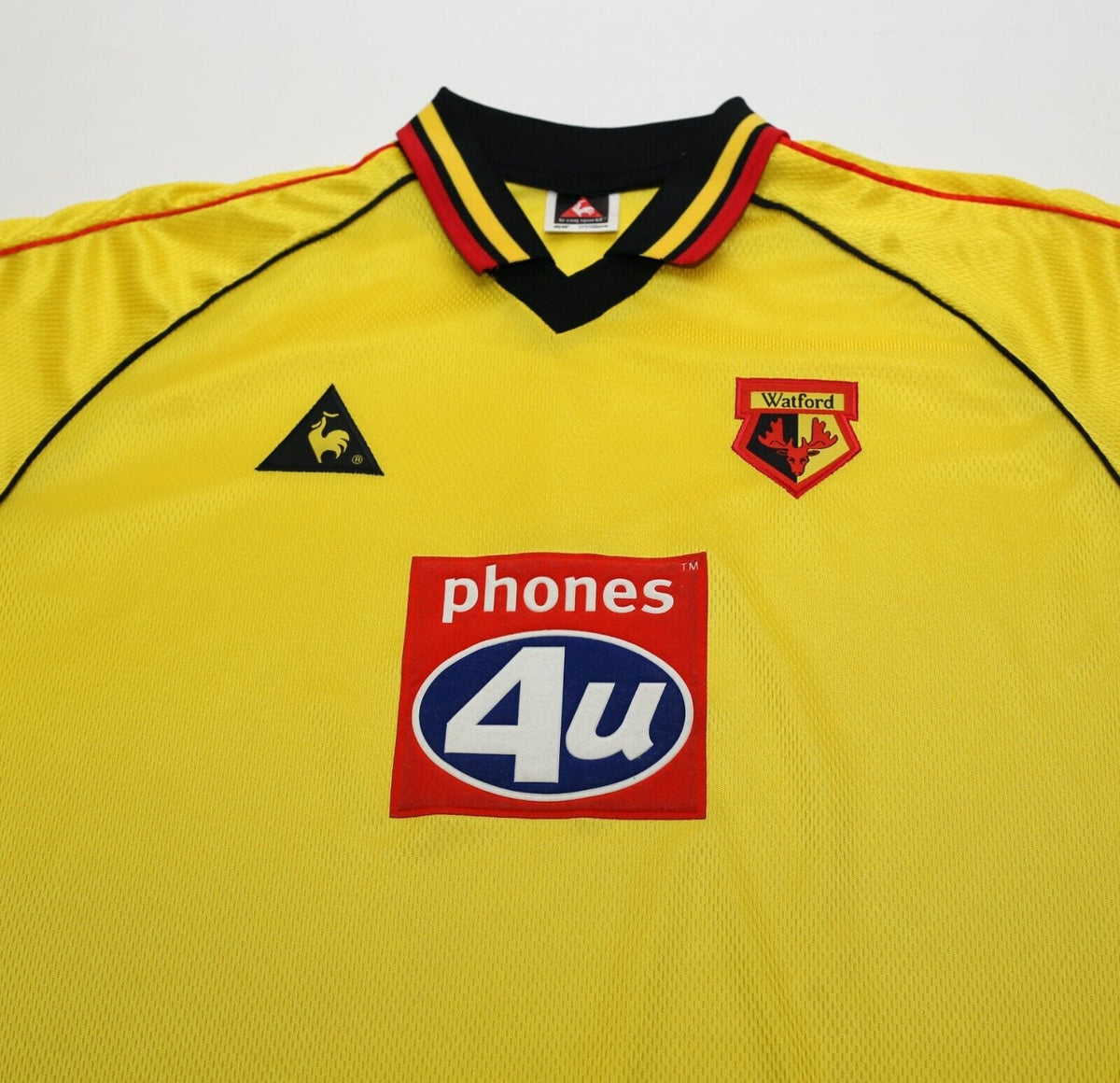 1999/01 WATFORD Vintage le coq sportif Home Football Shirt 46/48 (XXL)