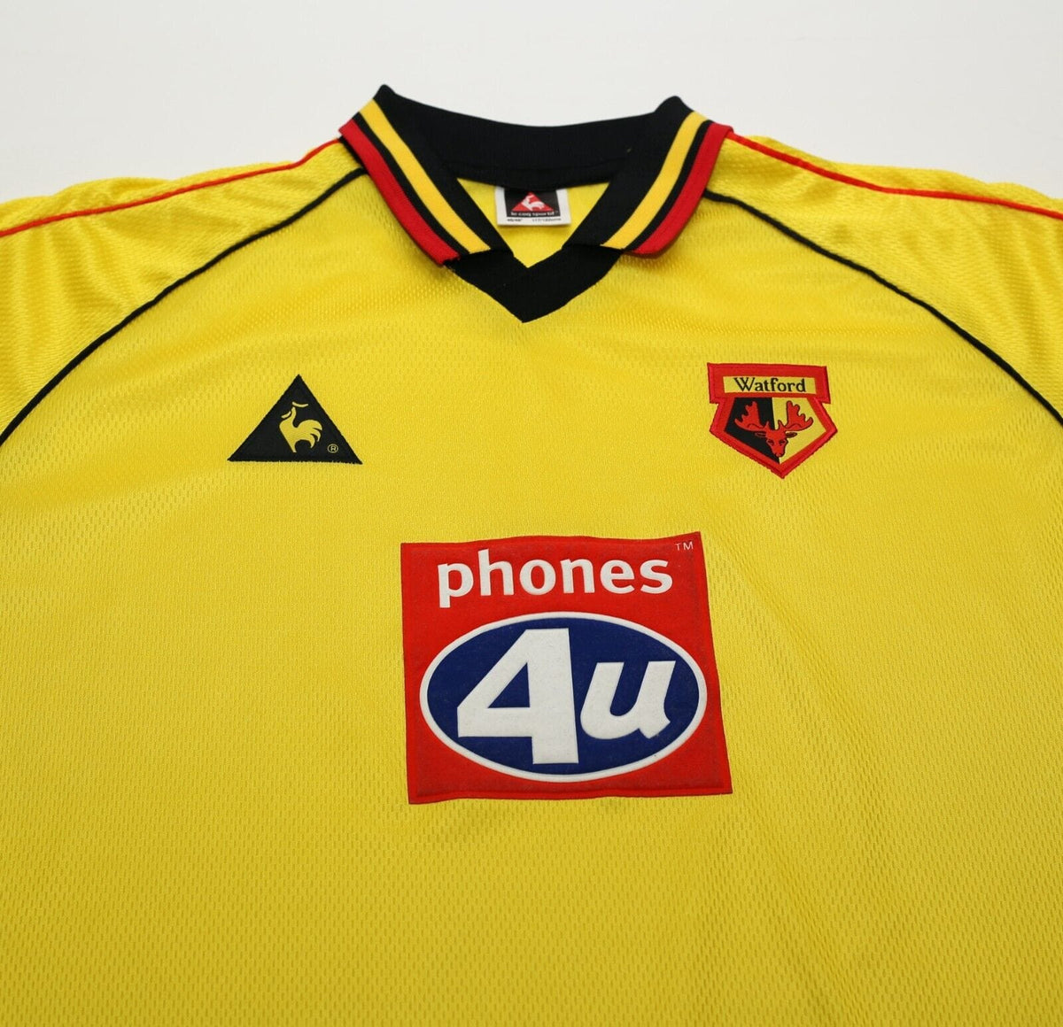 1999/01 WATFORD Vintage le coq sportif Home Football Shirt 46/48 (XXL)