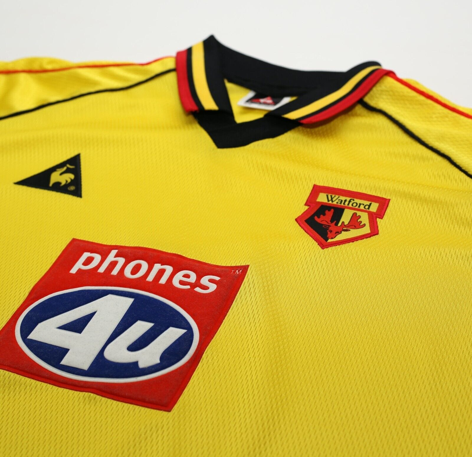 1999/01 WATFORD Vintage le coq sportif Home Football Shirt 46/48 (XXL)
