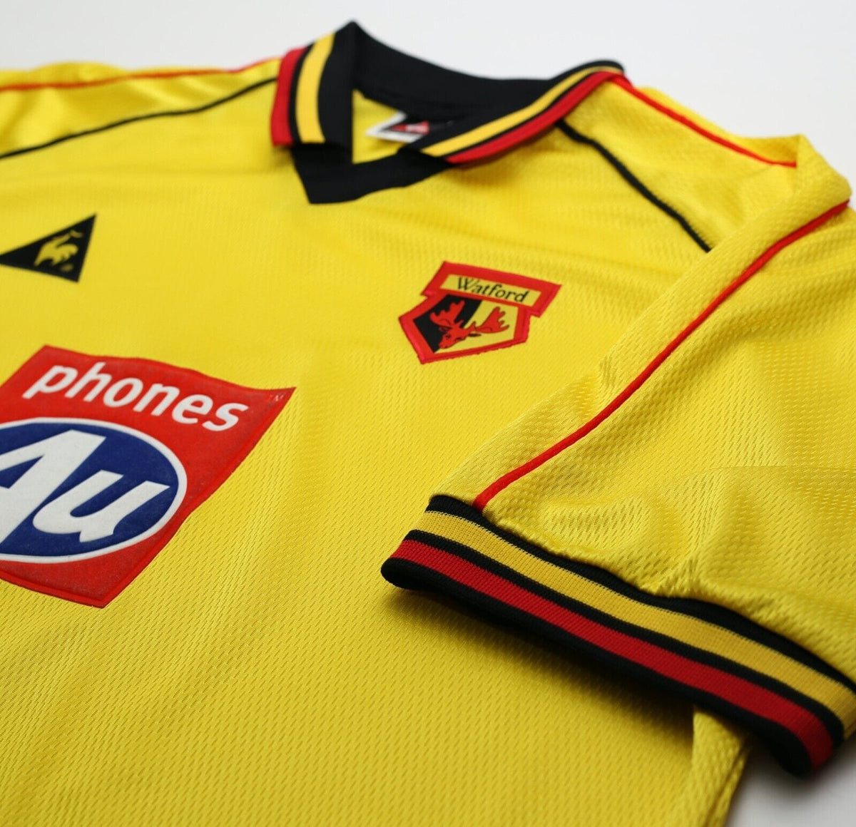 1999/01 WATFORD Vintage le coq sportif Home Football Shirt 46/48 (XXL)