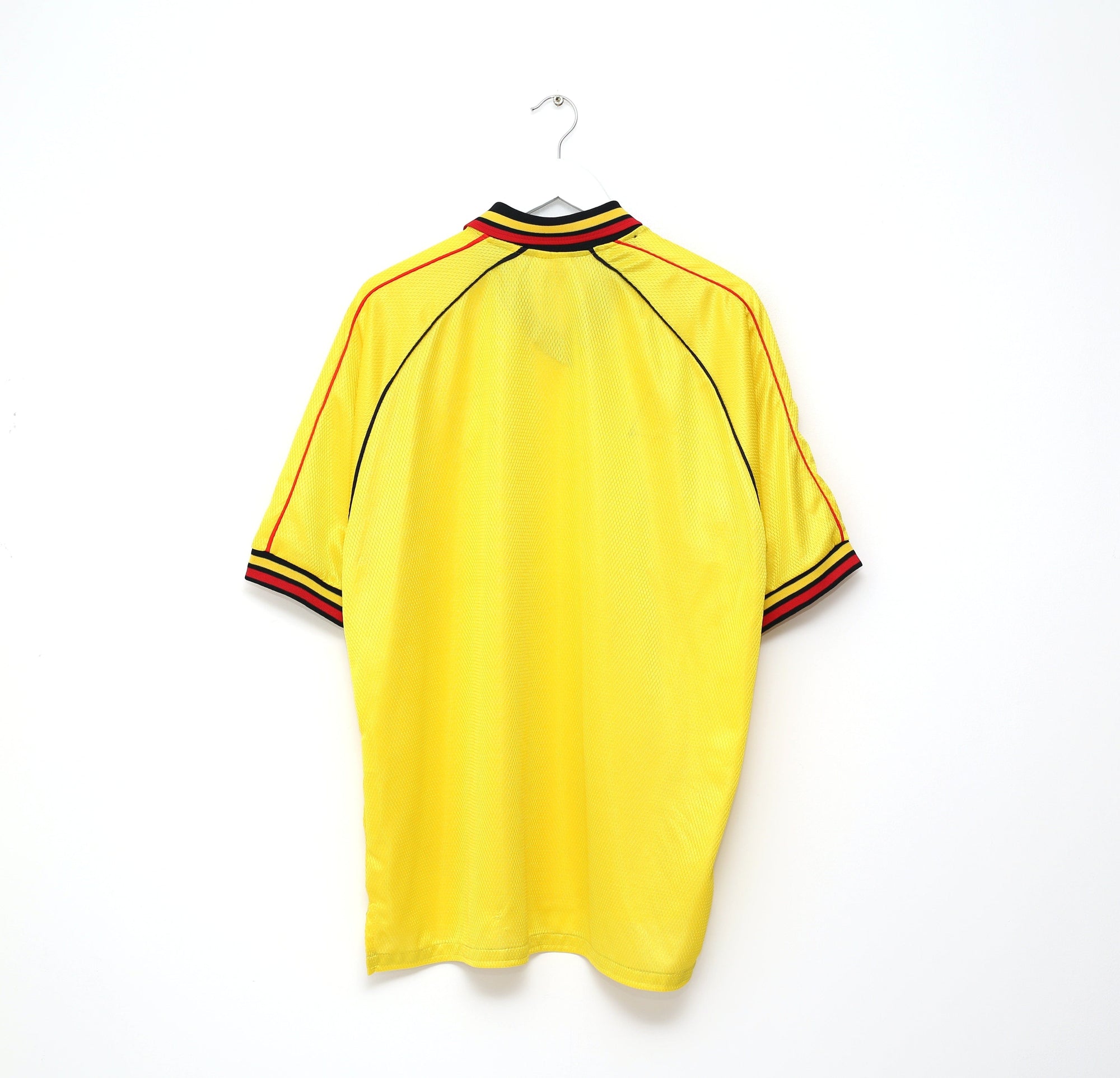 Le coq sportif fiorentina shirt yellow outlet
