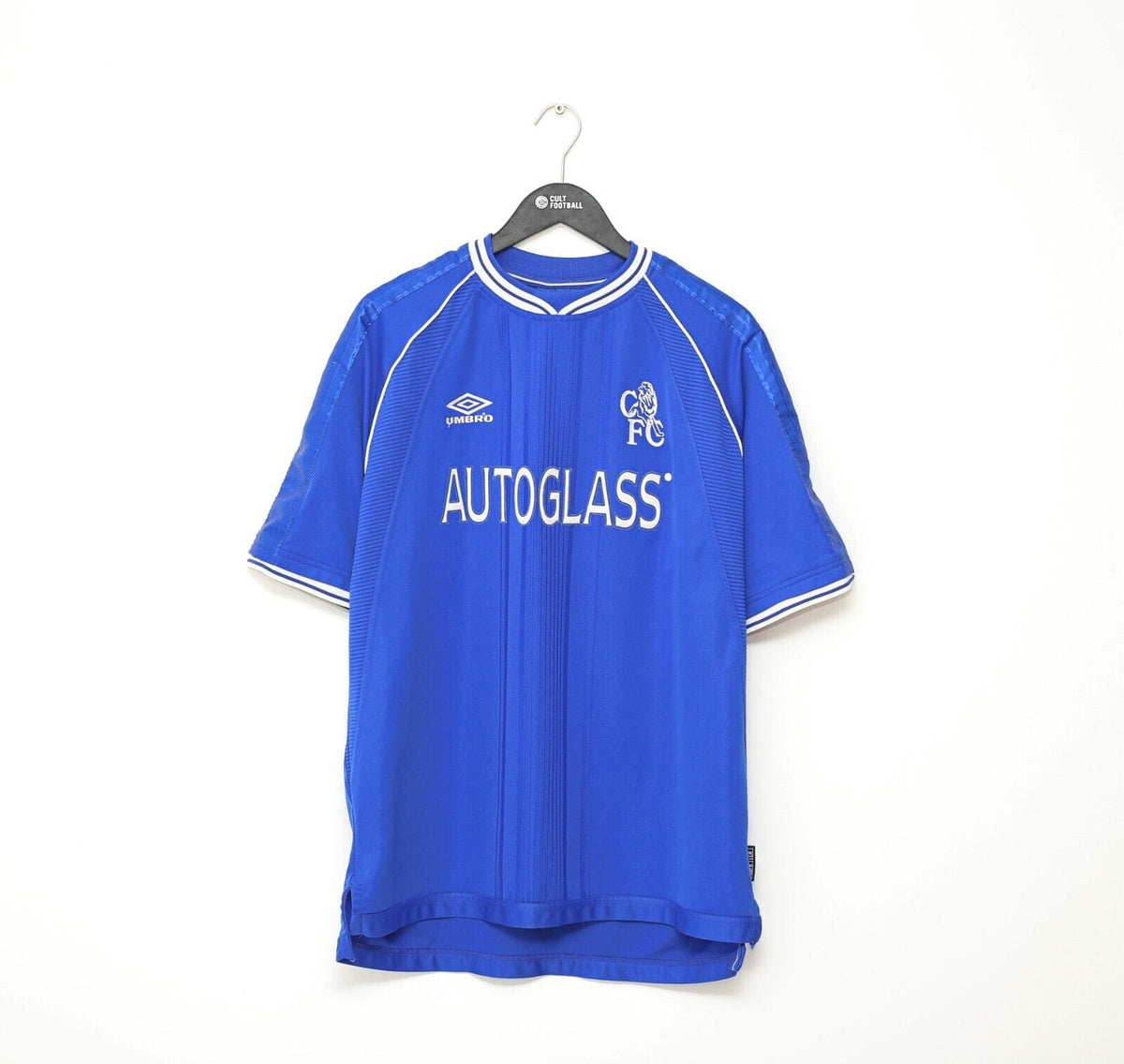 1999/01 ZOLA #25 Chelsea Vintage Umbro UCL Football Shirt (XL)