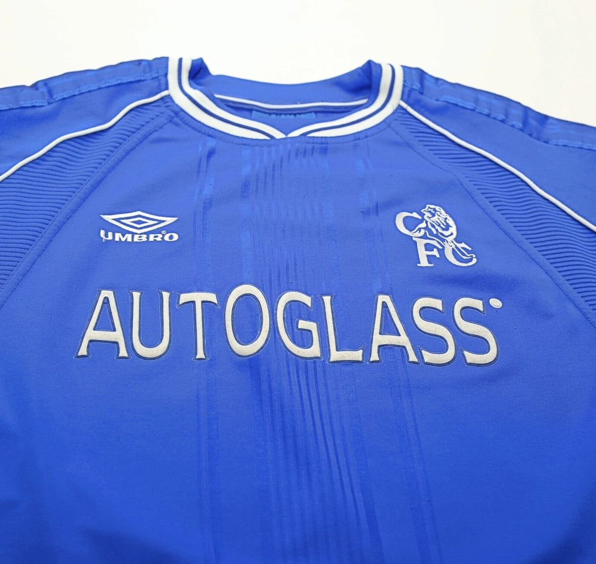 1999/01 ZOLA #25 Chelsea Vintage Umbro UCL Football Shirt (XL)