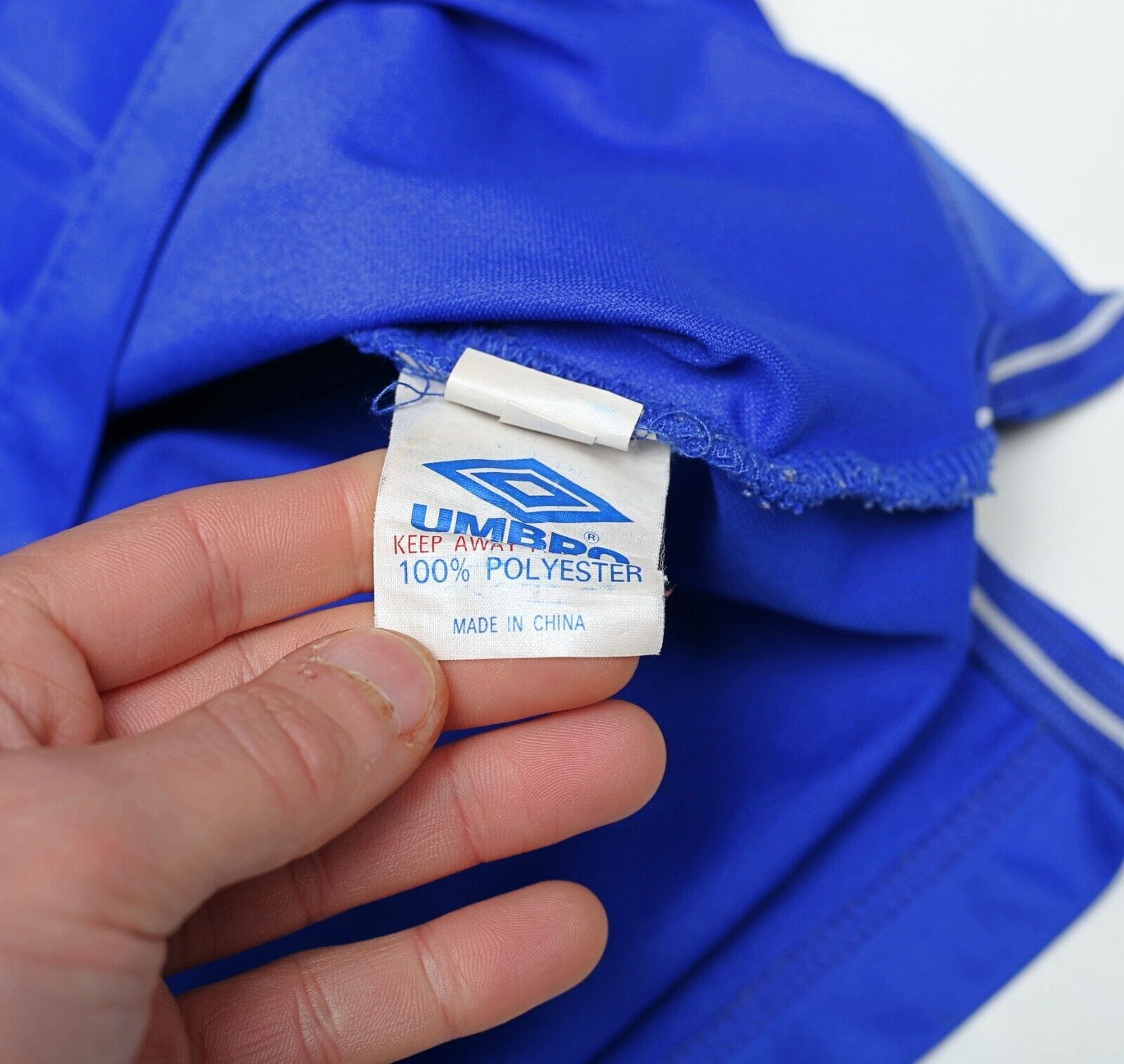 1999/01 ZOLA #25 Chelsea Vintage Umbro UCL Football Shirt (XL)