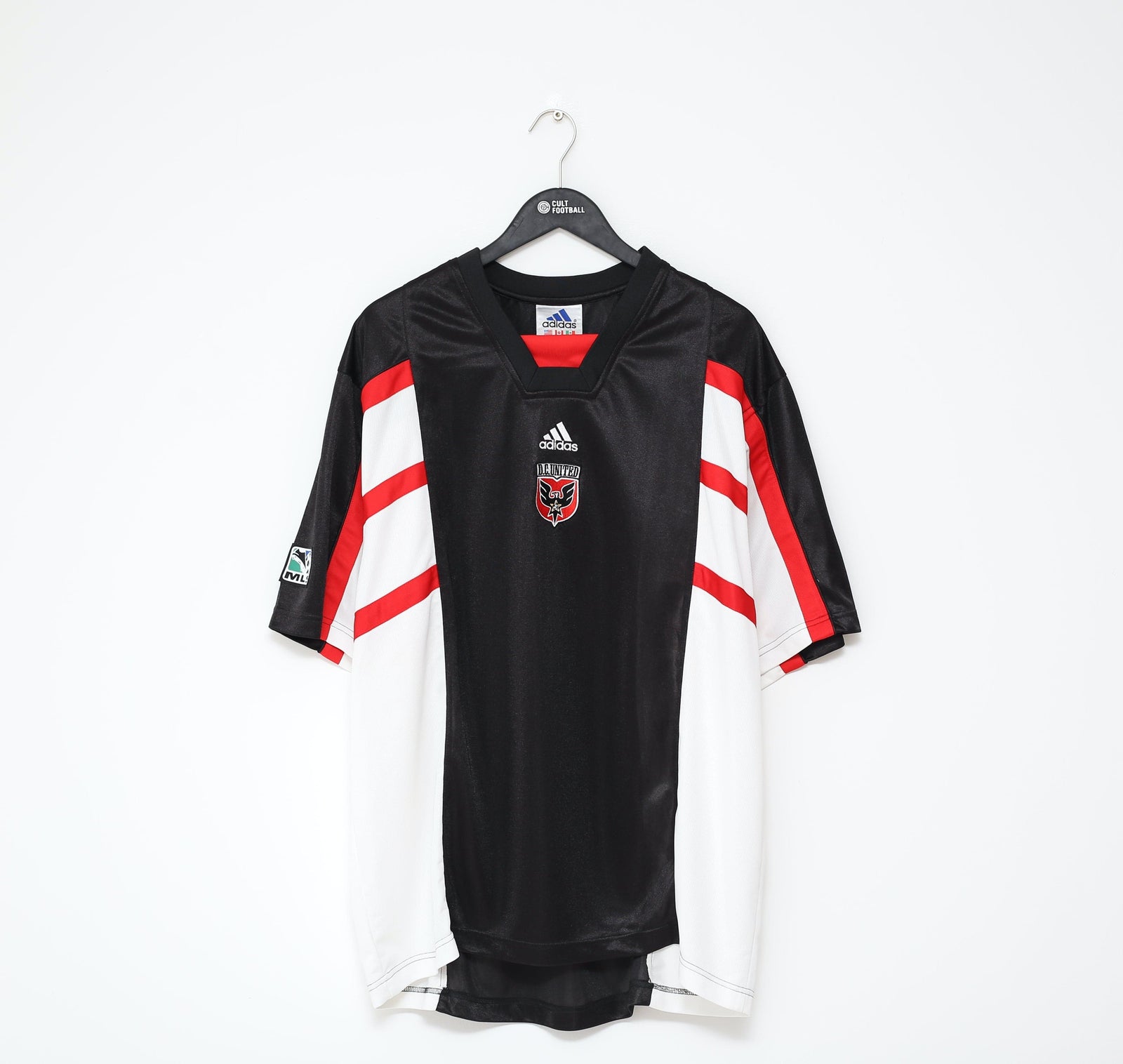 1999 DC UNITED Vintage adidas Home Football Shirt Jersey (XL) MLS Soccer