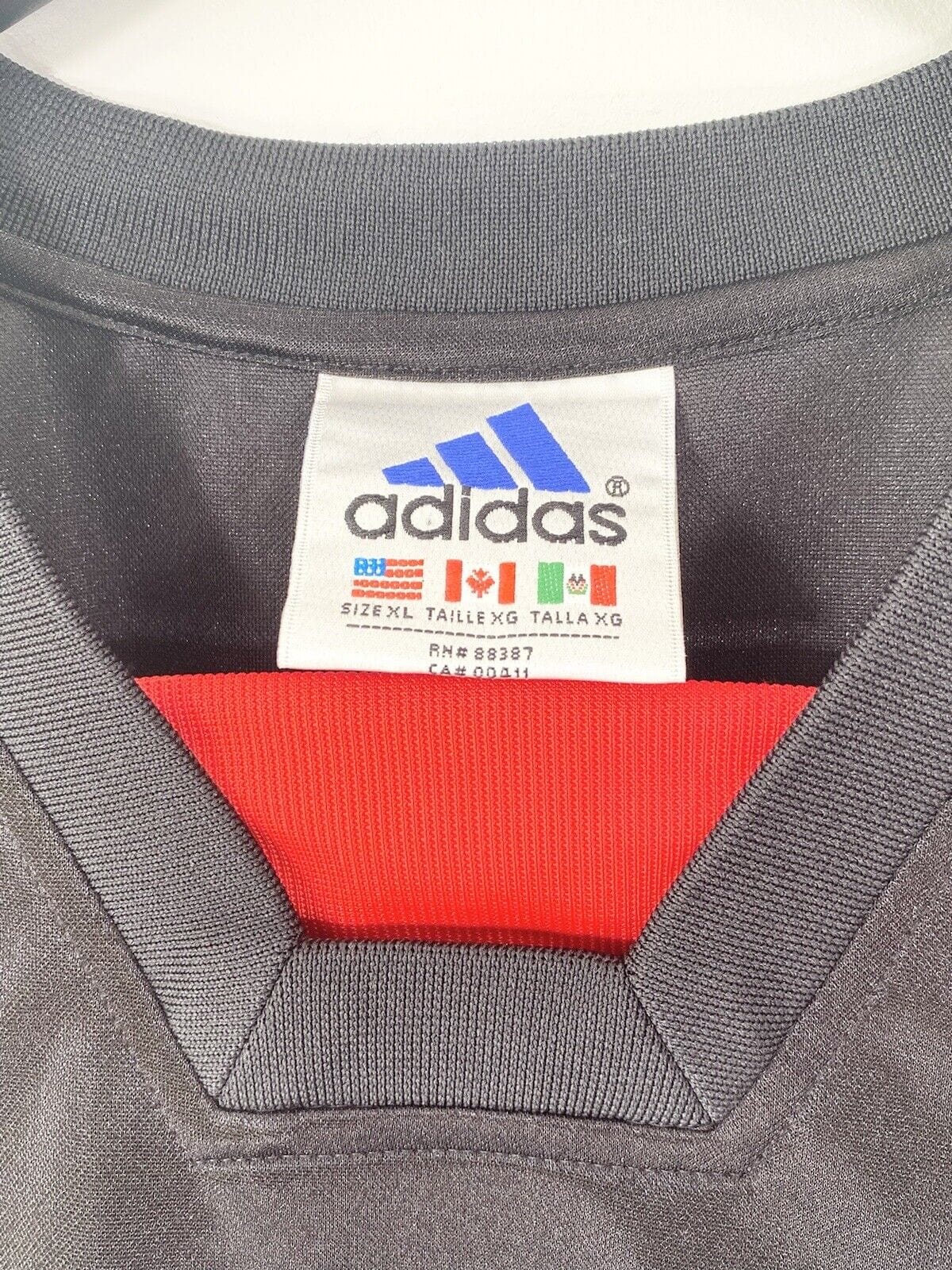 1999 DC UNITED Vintage adidas Home Football Shirt Jersey (XL) MLS Soccer