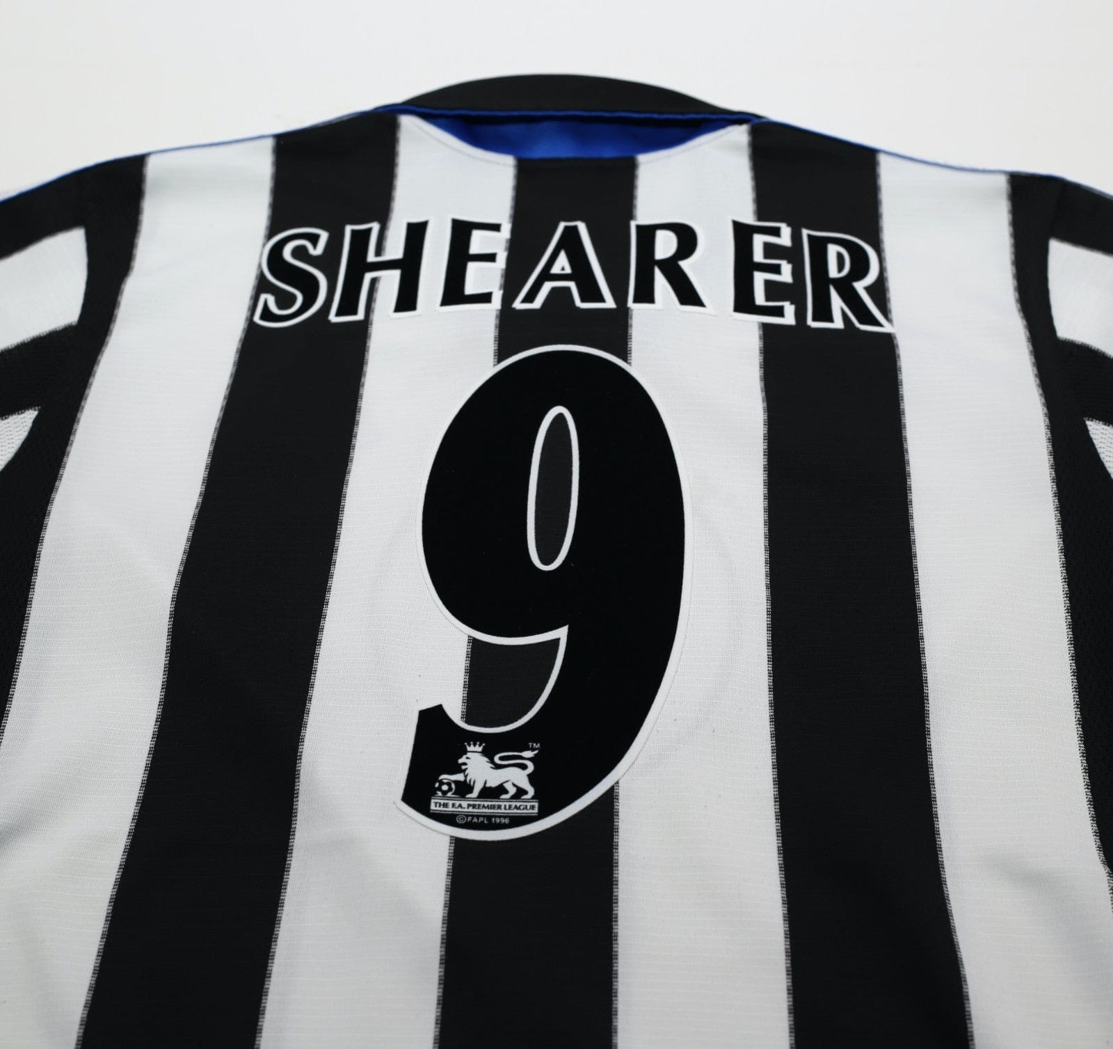 1999 SHEARER #9 Newcastle United Vintage adidas FA Cup Final Football Shirt (M)